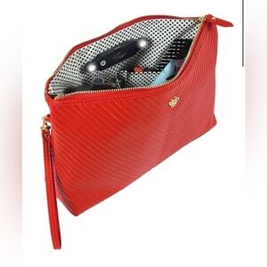 LED Lighted Makeup Case Cosmetic Organizer Wristlet Bag Travel Storage